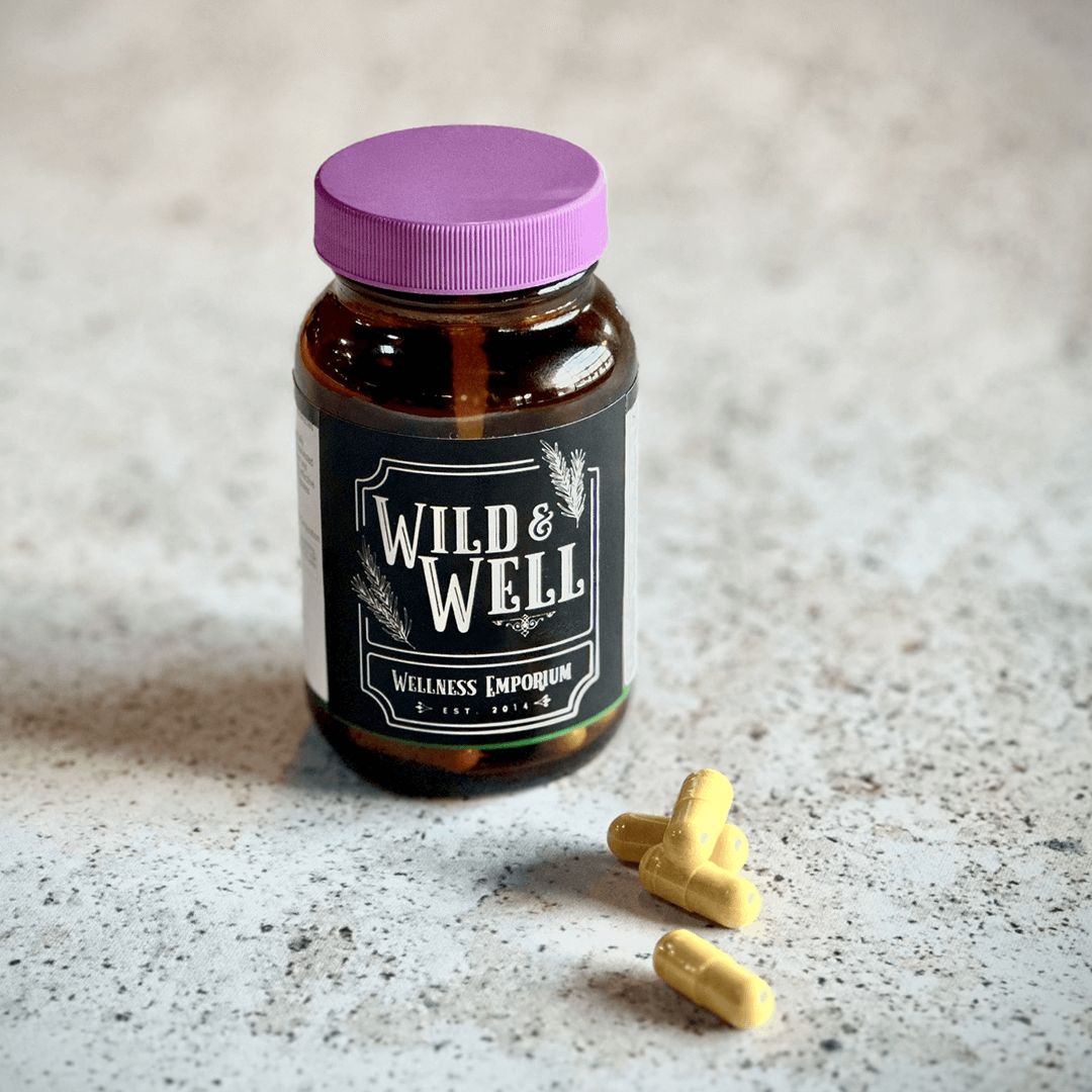 Wild & Well Supplement Label