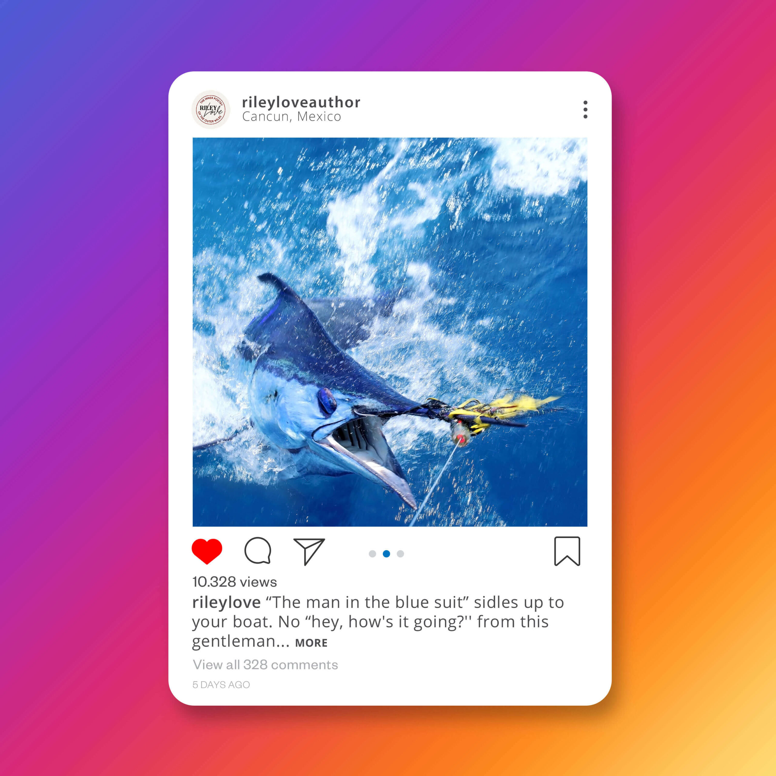 Riley Love Social Media Example