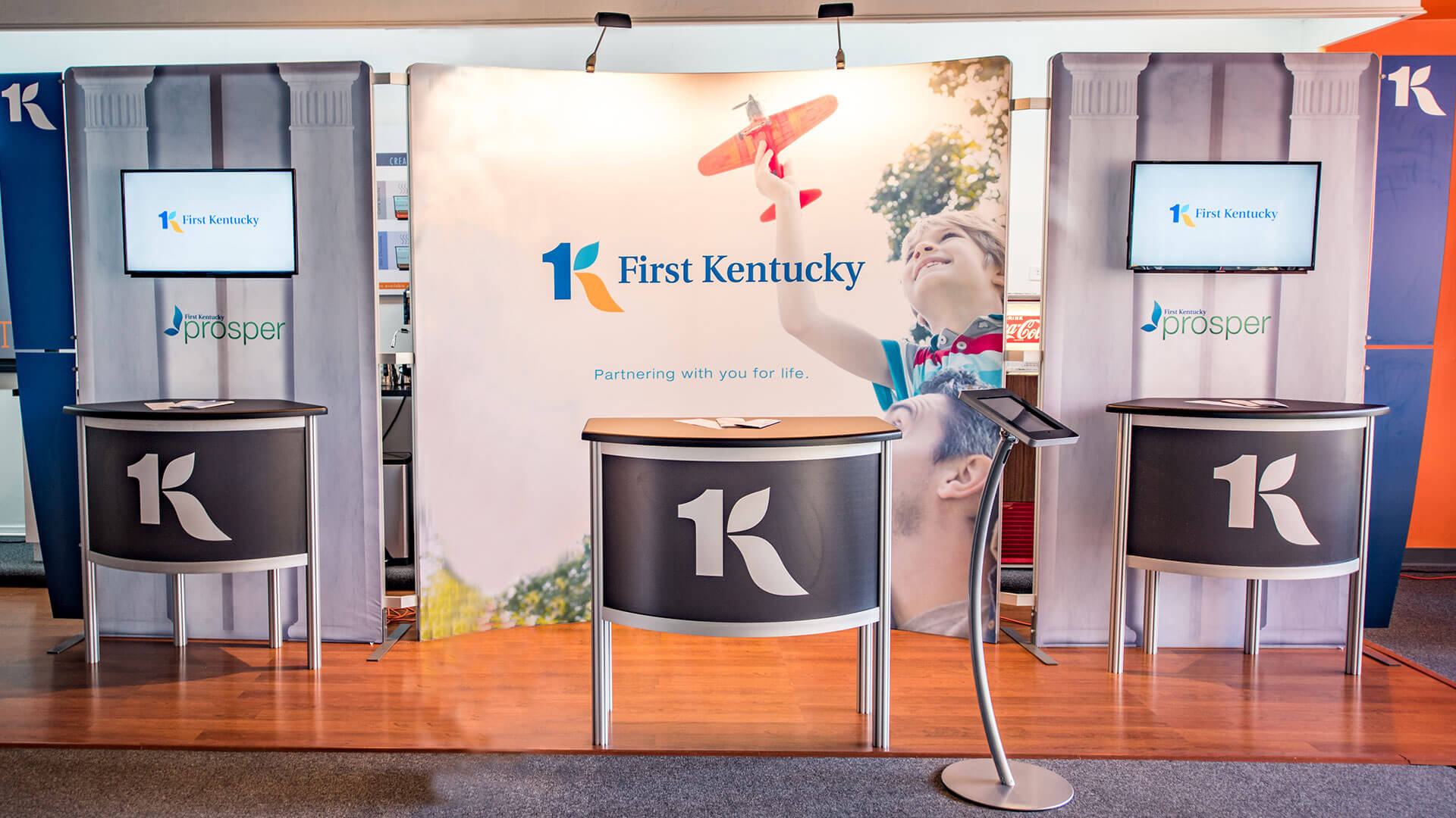 First Kentucky Tradeshow Booth
