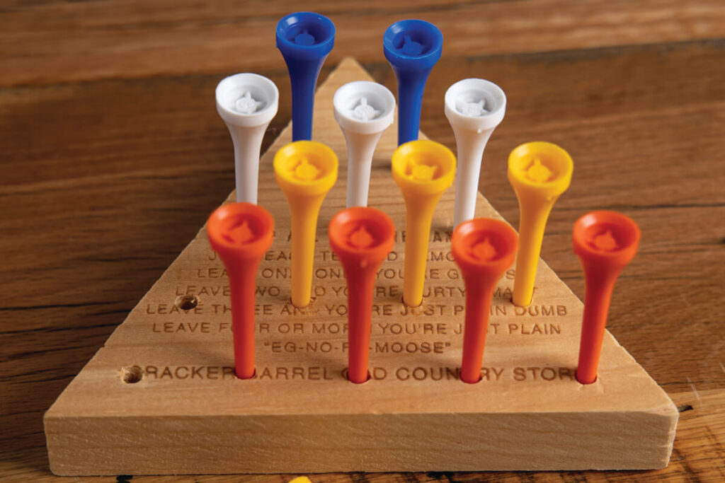 Cracker Barrel Peg Game